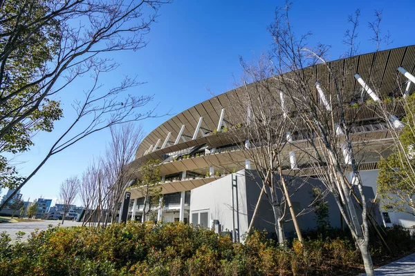 National Stadium where the Tokyo Olympics were held