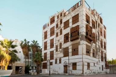Jeddah Eski Şehir AlBalad Binaları ve Sokakları, Suudi Arabistan