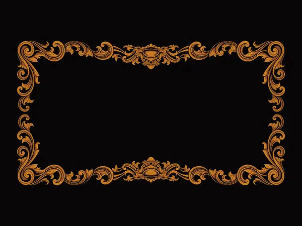 Klasik ve lüks stil düğün davetiye vektör tasarımı, tam düzenlenebilir