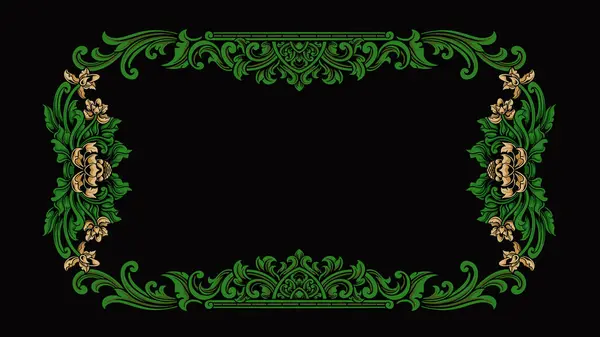  Klasik biçim sınır vektör tasarımı