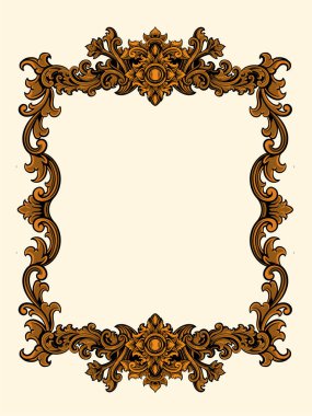 Klasik oymalı süs eşyası tasarımı