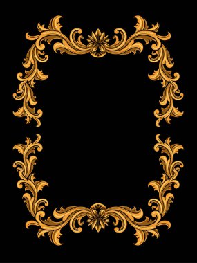 Klasik oymalı süs eşyası tasarımı