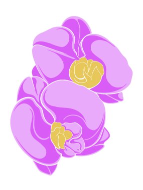 elementler için güzel çiçek tasarımı