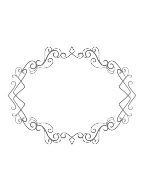 Klasik dekoratif çerçeveler