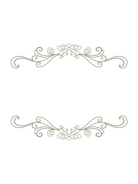 Klasik dekoratif çerçeveler