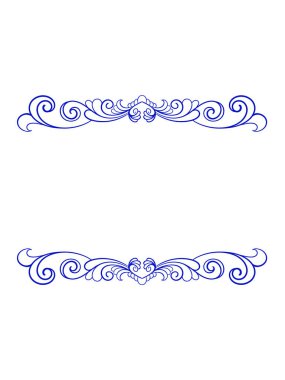 Klasik dekoratif çerçeveler