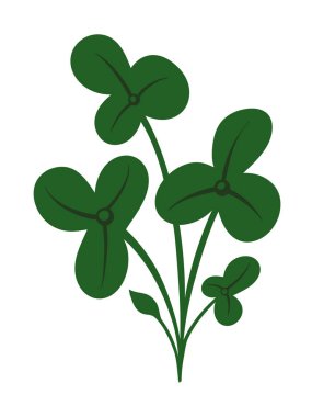 Botanik Elementler Tasarım Vektörü İllüstrasyonu