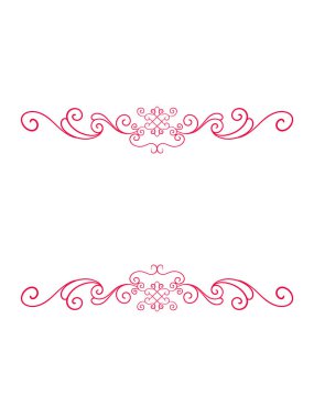 Kenarlık, düzenlenebilir renk için oyulmuş klasik süs unsuru tasarımı