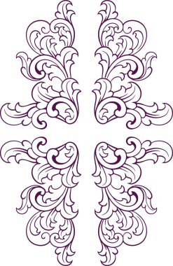 Klasik Klasik İşlenmiş Süsleme Rengi Düzenleme