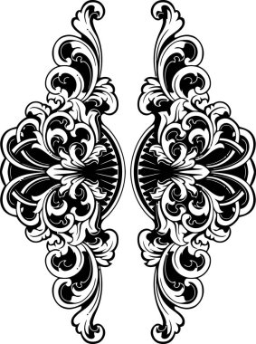 Klasik Klasik İşlenmiş Süsleme Rengi Düzenleme