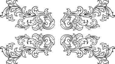 Klasik Klasik İşlenmiş Süsleme Rengi Düzenleme