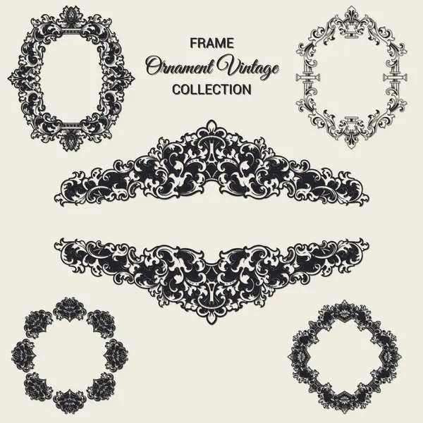 Siyah arkaplanda altından yapılmış zarif bir süs çerçevesi..