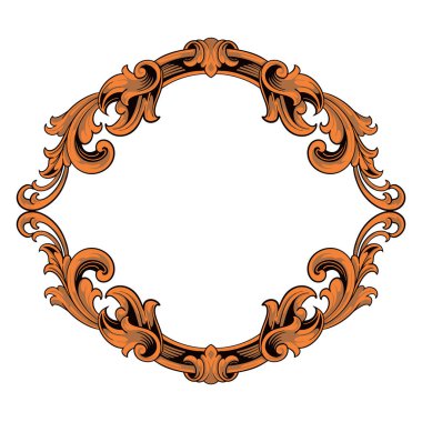 Klasik oymalı süs eşyası tasarımı