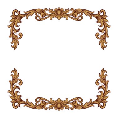 Klasik oymalı süs eşyası tasarımı