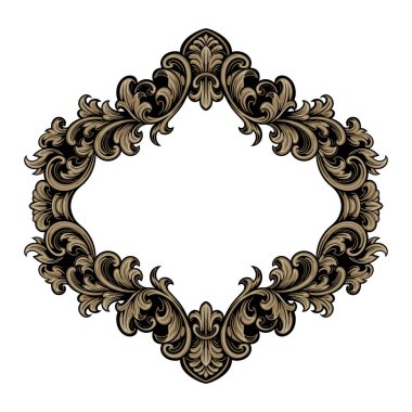 Klasik oymalı süs eşyası tasarımı