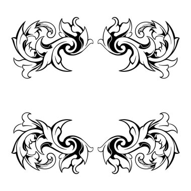 Klasik oymalı süs eşyası tasarımı