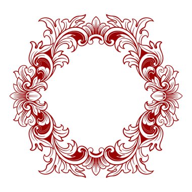 Kenarlık süsü çerçeve vektörü