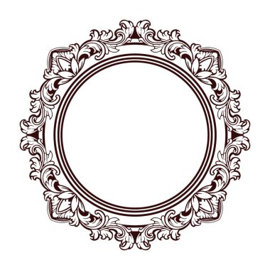 Kenarlık süsü çerçeve vektörü