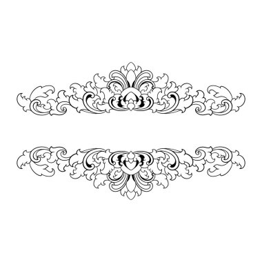 Kenarlık süsü çerçeve vektörü