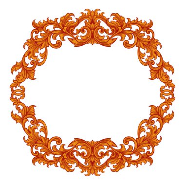 Kenarlık süsü çerçeve vektörü