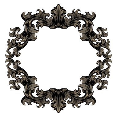 Kenarlık süsü çerçeve vektörü