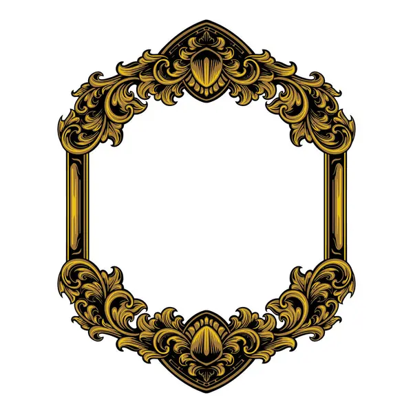 Kenarlık süsü çerçeve vektörü