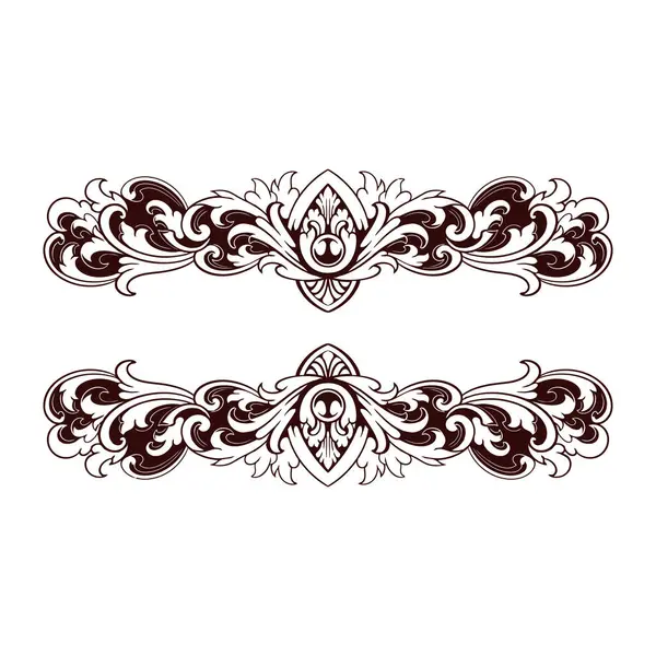 Kenarlık süsü çerçeve vektörü