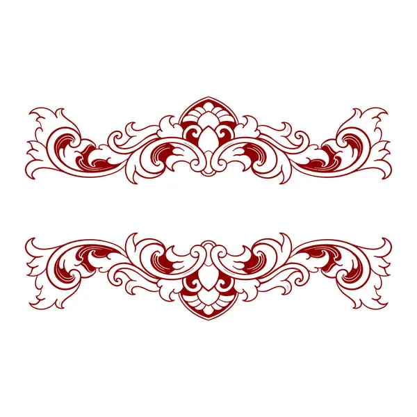 Kenarlık süsü çerçeve vektörü