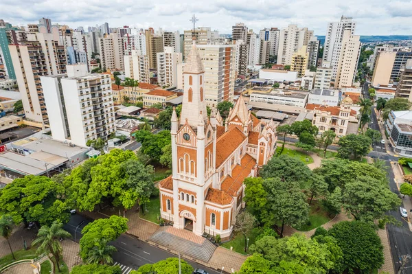 Ribeiro Preto Paulo Brasil Circa Junio 2022 Catedral Metropolitana Ribeiro —  Fotos de Stock