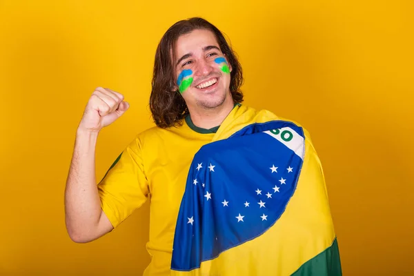 Fehérbőrű Brazil Latin Amerikai Férfi — Stock Fotó