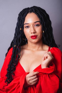 Güzel Brezilyalı siyah kadın