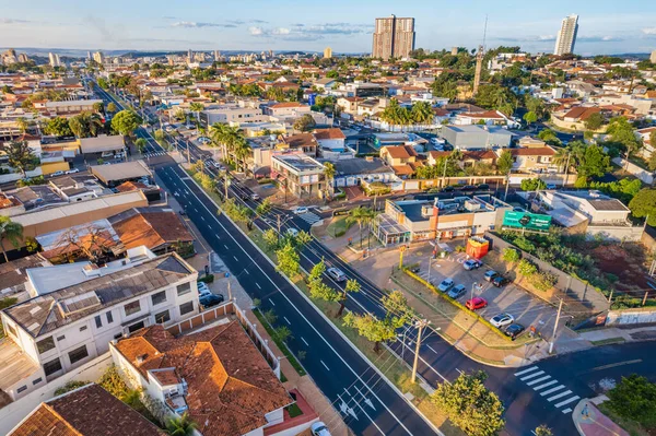 stock image Ribeiro Preto, So Paulo,Brazil - Circa May, 2022: Av Independncia, the most famous avenue in Ribeiro Preto, So Paulo/Brazil