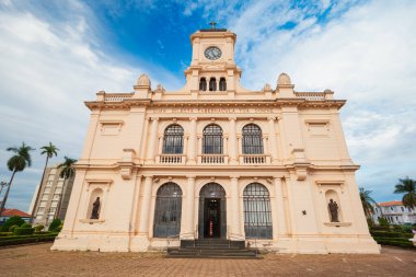 Batatais, Sao Paulo, Brezilya - Haziran 2022: Batatais, Igreja Matriz.