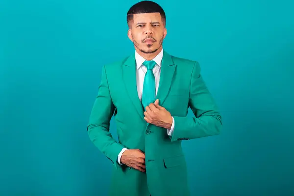 양복을 넥타이를 브라질 Businessman — 스톡 사진