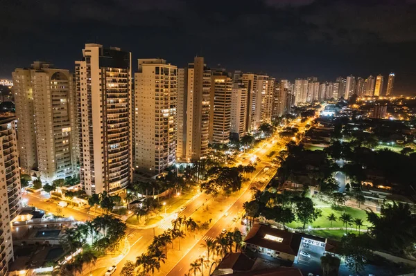 Ribeirao Preto San Paolo Brasile Aprile 2022 Immagini Notturne Della — Foto Stock