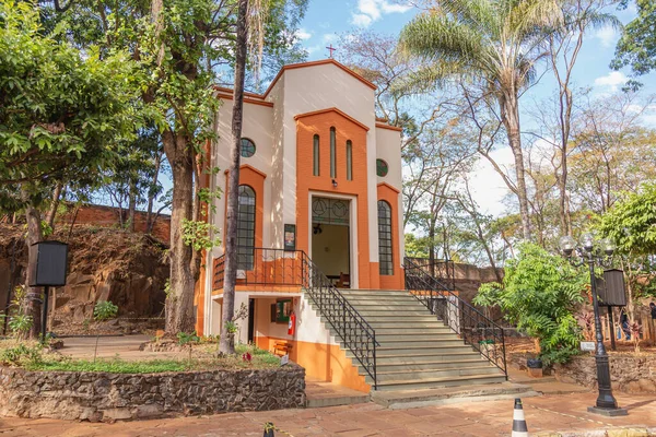 リベイロ プリト サンパウロ ブラジル2022年6月15日 リベイロ プリトから7つの礼拝堂 信仰の道 — ストック写真