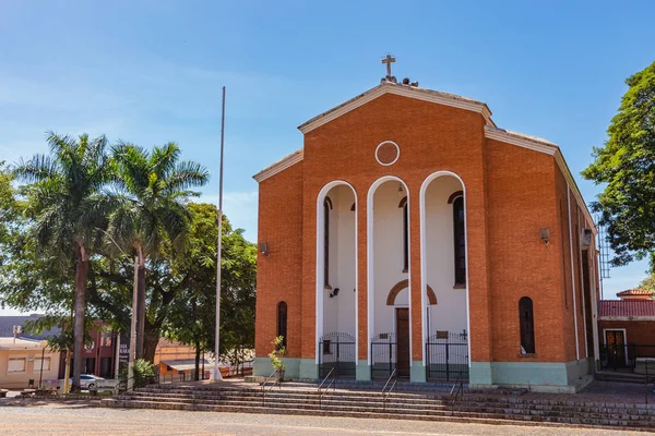 Serrana Sao Paulo Brazília Április 2022 Mother Church City Serrana — Stock Fotó