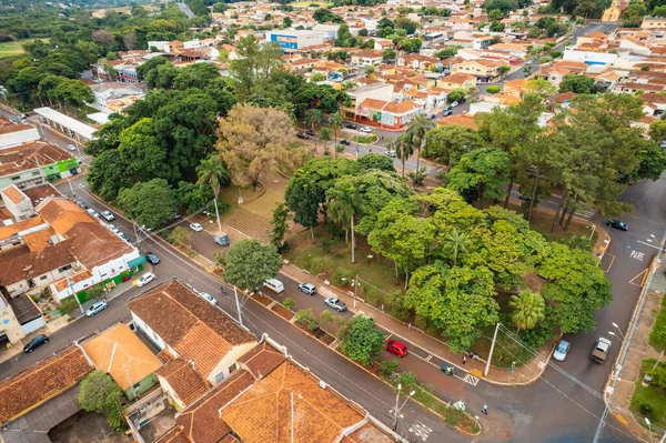 Bonfim Paulista Sao Paulo Brasil Circa Mayo 2022 Plaza Baro — Foto de Stock