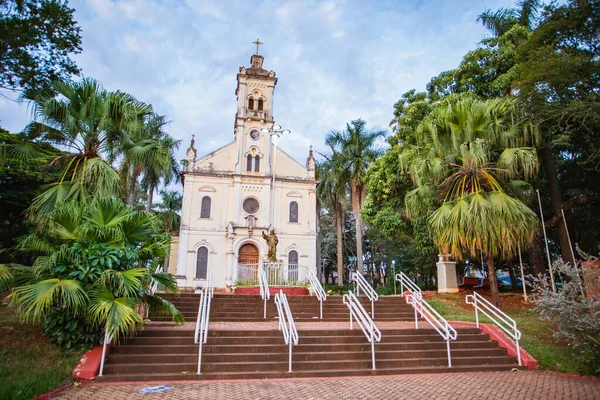 Ribeiro Preto Paulo Brasilien Cirka Maj 2022 Metropolitan Cathedral Cravinhos — Stockfoto