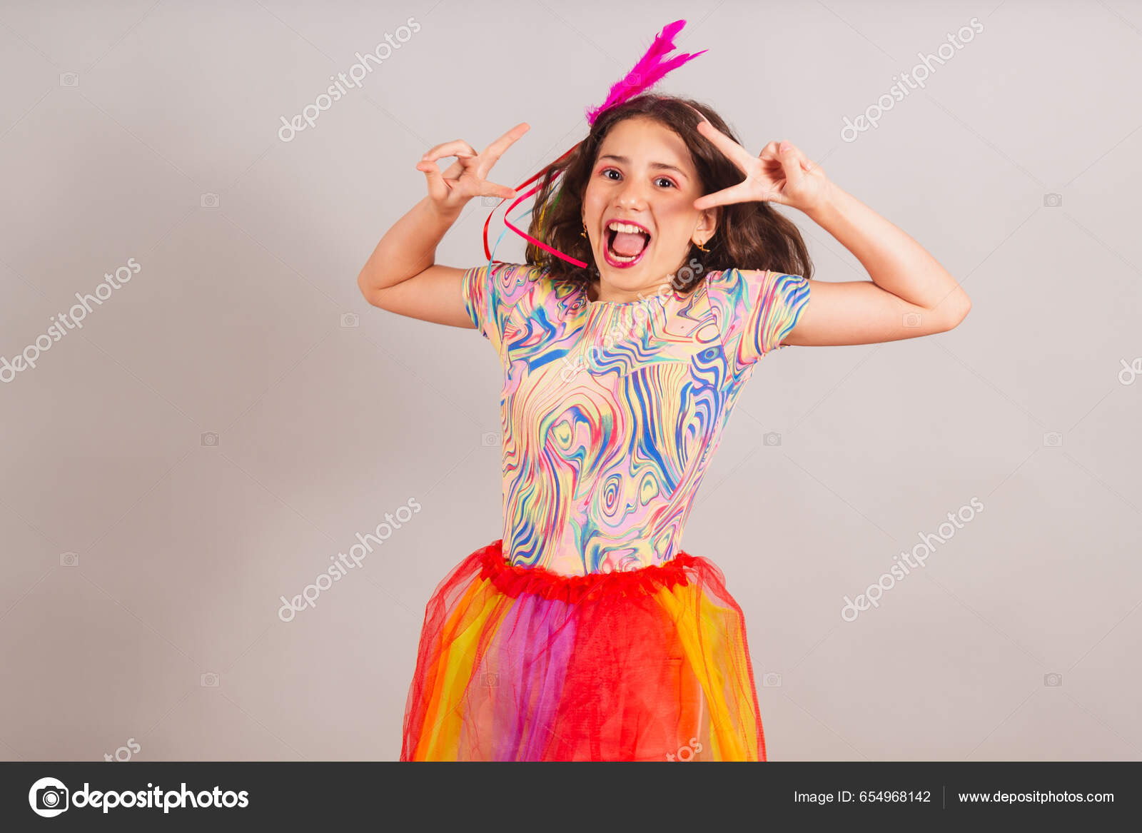 Tenue de carnaval Stock Photo