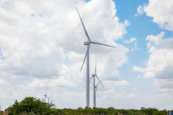 Photo Wind Generators Farm — Stock Photo, Image