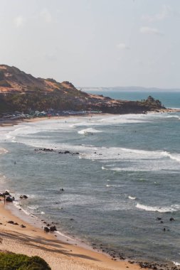 Natal, Rio Grande do Norte, Brezilya - 12 Mart 2021: Praia da Pipa, Rio Grande do Norte