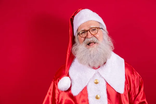 Babbo Natale Notte Natale Consegna Del Regalo Sogni Incantati Bambini — Foto Stock