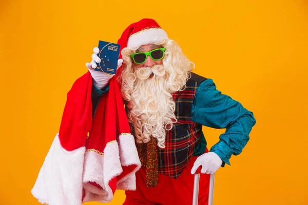 Santa Claus Brazilským Pasem — Stock fotografie