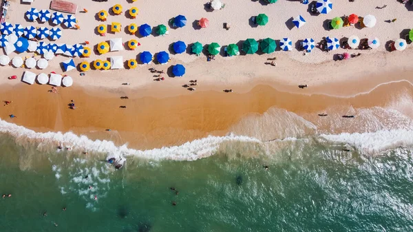 Luftbild Vom Strand Meer Und Strand — Stockfoto