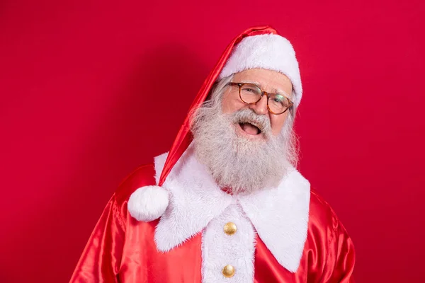 Święty Mikołaj Boże Narodzenie Dostawa Prezentów Zaczarowane Sny Dzieci — Zdjęcie stockowe