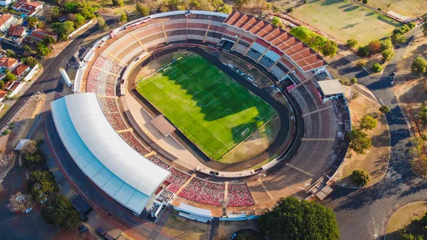 Ribeiro Preto Paulo Brasil August 2021 Aerial Image Stadium Santa — Stock Photo, Image