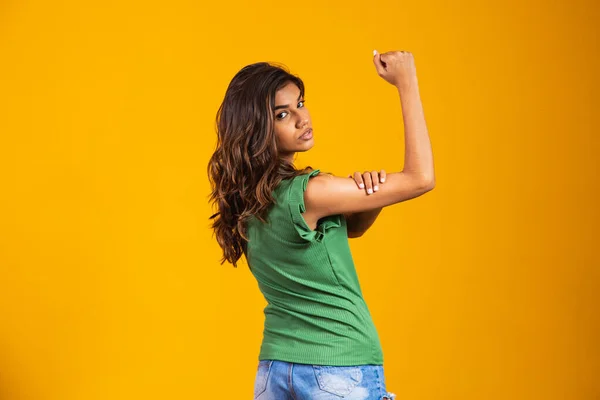 Militancy Claw Woman Can Equal Rights Woman Day — Stock Photo, Image