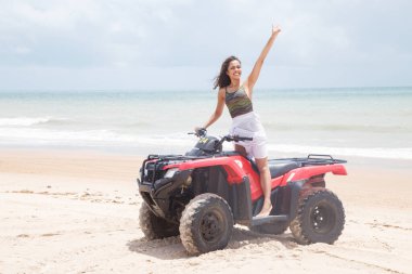 Natal, Rio Grande do Norte, Brezilya - 12 Mart 2021: Maracajau, Rio Grande do Norte