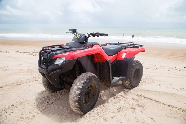 Natal Rio Grande Norte Brazílie Března 2021 Quad Ride Maracajau — Stock fotografie